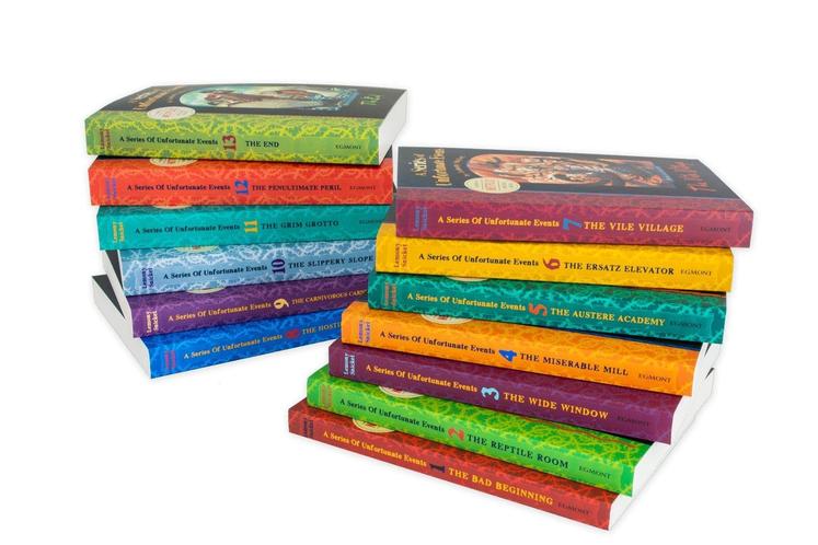 A Series of Unfortunate Events Books Collection Lemony Snicket 13 Books Set