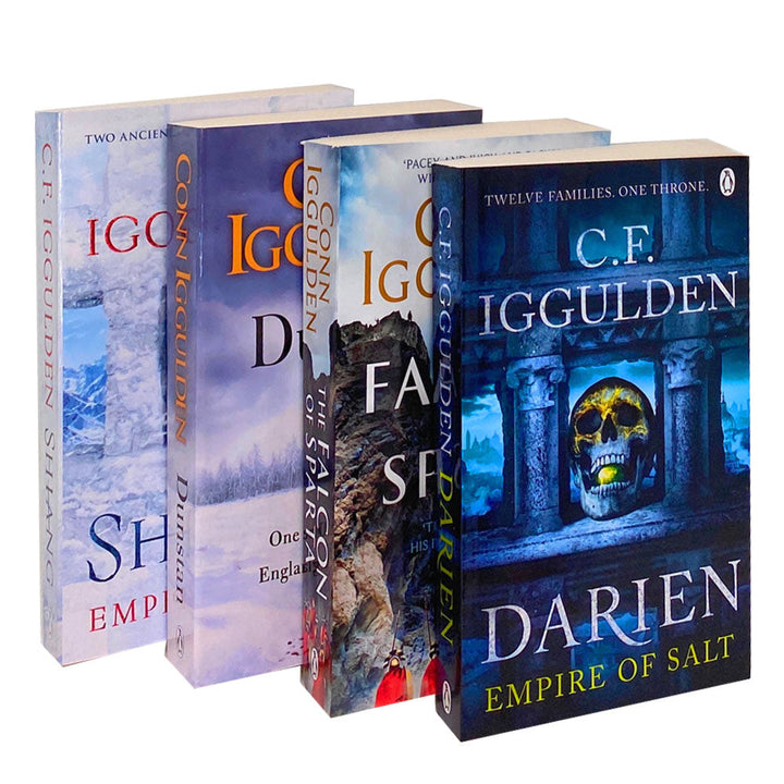 Conn Iggulden 4 Book Set Collection Inc Shiang, Darien...