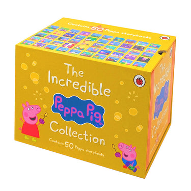 The Incredible Peppa Pig Collection 50 Children's Books Box Set– Fun & Educational Picture Books by Ladybird | Storytime & Reading for Kids & Toddlers