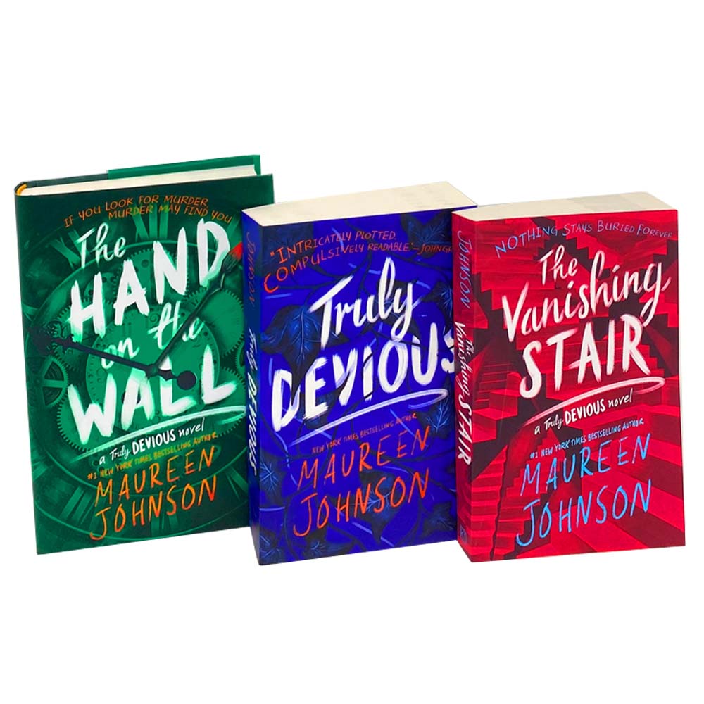 Truly Devious 3 Book Set Collection By Maureen Johnson