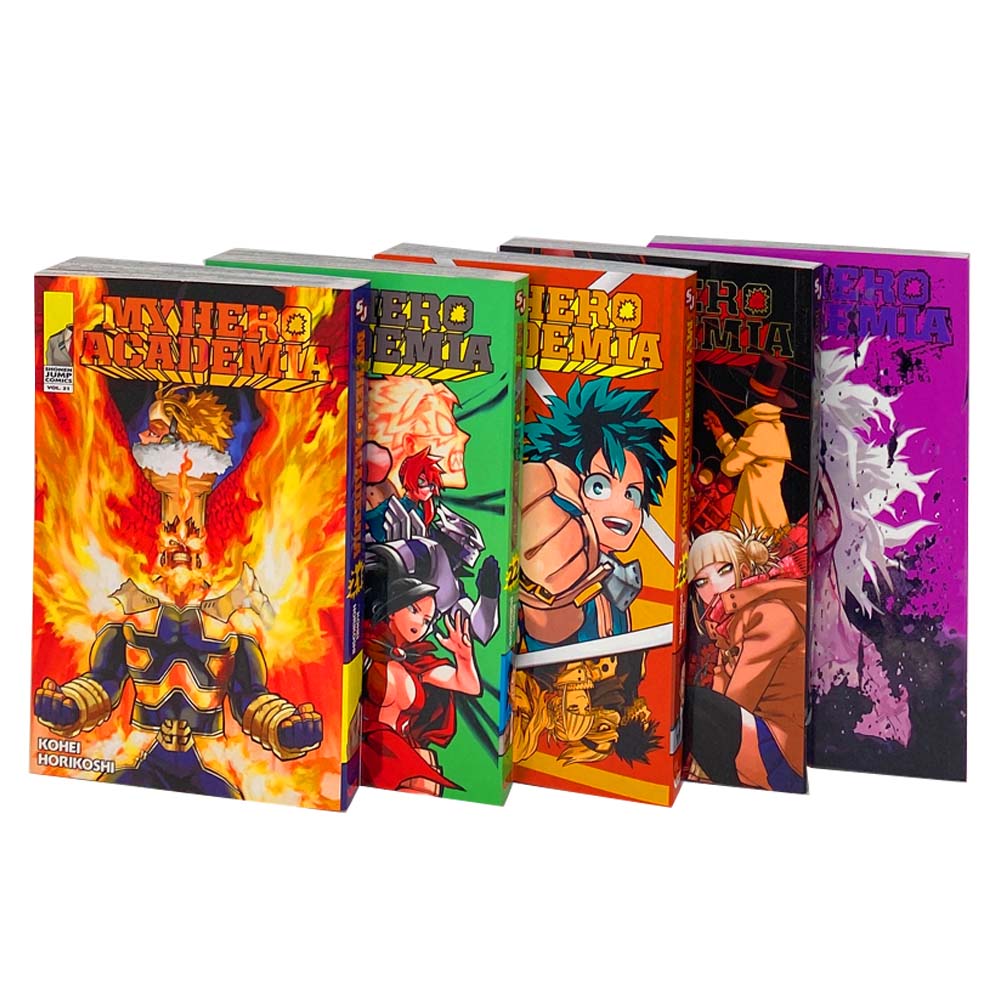 My Hero Academia 21-25, 5 Books Set Collection