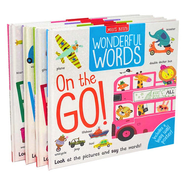 Miles Kelly Wonderful Words 4 Books Set Collection