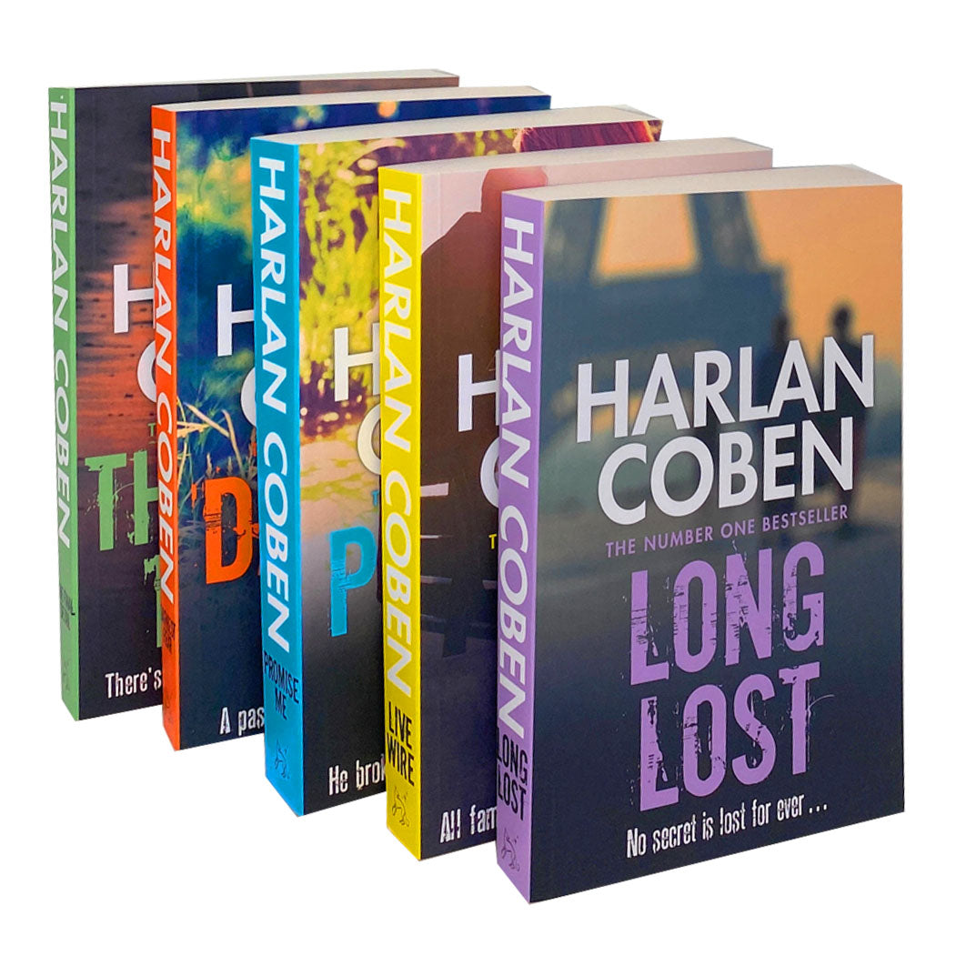 Harlan Coben 5 Book Set, The Final Detail, Darkest Fear, Promise Me...