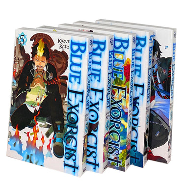 Blue Exorcist Volume 1-5 Collection 5 Books Set, Series 1, by Kazue Kato