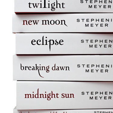 The Twilight Saga 6-Book Set (White Cover) by Stephenie Meyer | YA Fantasy Romance Series with Vampires, Werewolves, Epic Love, Adventure & Fiction