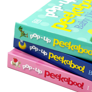 Pop-Up Peekaboo Collection 3-Book Set by DK | Interactive Baby & Toddler Books | Pop-Up Peekaboo I Love You, Bedtime, Baby Dinosaur | Fun Learning