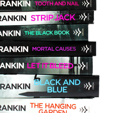 Ian Rankin Inspector Rebus Series Collection 10 Books Set (Knots And Crosses, Hide And Seek, Tooth And Nail, Strip Jack AND MORE!)
