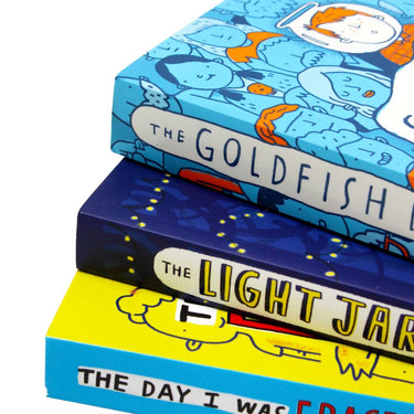 Lisa Thompson The Day I Was Erased 3 Books Collection (The Light Jar, The Goldfish Boy,The Day I Was Erased)