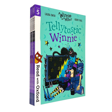Read with Oxford: Winnie & Wilbur Stage 5 – 6 Book Children’s Collection | Educational Storybooks for Early Readers, Literacy & Learning Fun
