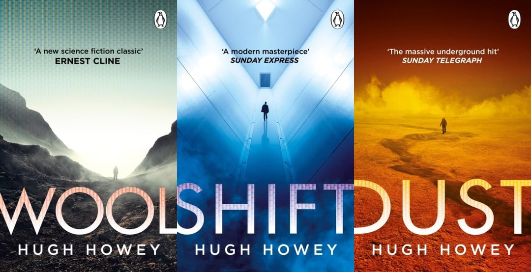 Wool Trilogy Collection Hugh Howey 3 Books Set Inc Shift, Dust, wool