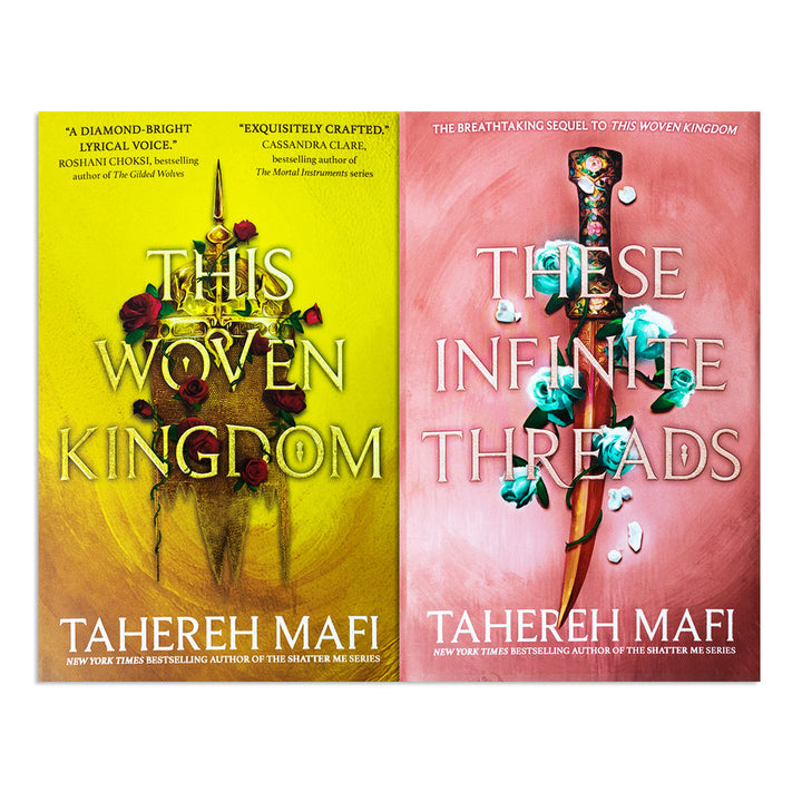 Tahereh Mafi 2 books Collection Set (This Woven Kingdom, These Infinite Threads[Hardcover])