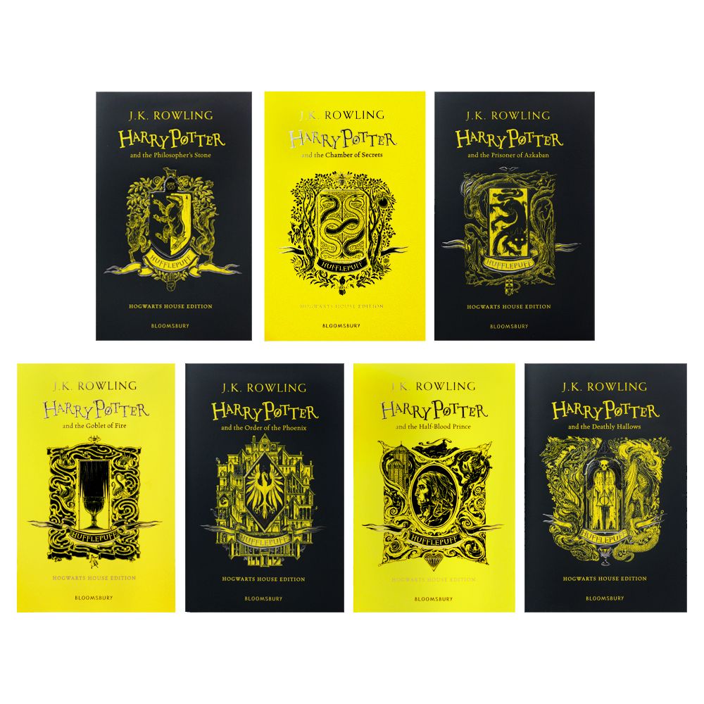 Photo of Harry Potter Hufflepuff House Collectors Edition by J.K. Rowling on a White Background