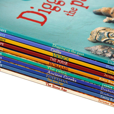 Usborne Beginners History 10 Books Collection Set (Romans, Vikings, Egyptians