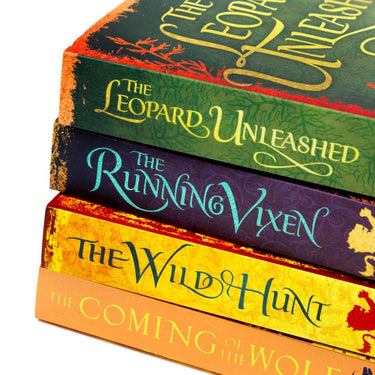 The Wild Hunt 4 Book Set by Elizabeth Chadwick: The Wild Hunt,The Running Vixen,The Coming of the Wolf,The Leopard Unleashed – Medieval Fiction Series