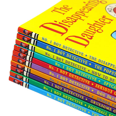 No.1 Boy Detective 10 Book Set Collection Pack By Barbara Mitchelhill