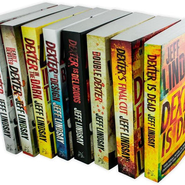 Dexter by Jeff Lindsay | 8-Book Thriller Fiction Set – Murder, Mystery, Crime, Dark Humor & Suspense | Bestseller Series for Reading & Entertainment