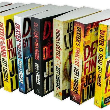 Dexter by Jeff Lindsay | 8-Book Thriller Fiction Set – Murder, Mystery, Crime, Dark Humor & Suspense | Bestseller Series for Reading & Entertainment