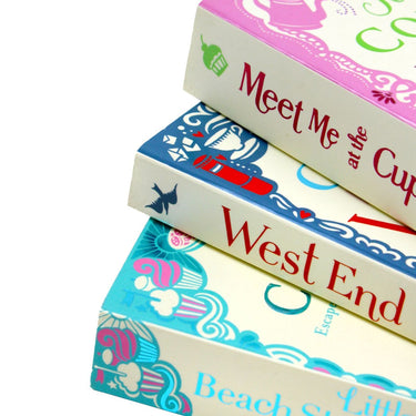Jenny Colgan Meet Me at the Cupcake Cafe 3 Books Set Spines on a White Background