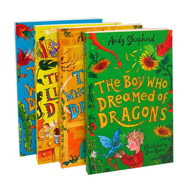 Boy Who Grew Dragons Series 4 Books Collection Set by Andy Shepherd - The Book Crib