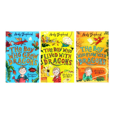 Boy Who Grew Dragons By Andy Shepherd 3 Books Collection Set Child Paperback - The Book Crib
